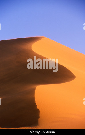 Sanddünen Soussevlei Namibia Stockfoto