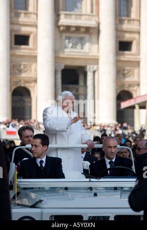 Papst Benedikt XVI (Vatikanstadt) Stockfoto