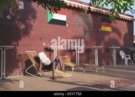 Club deutscher Sudan, Khartum, Sudan Stockfoto