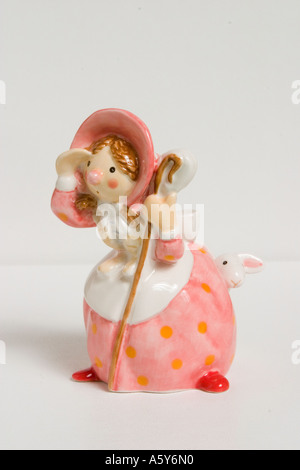 Nursery Rhymes China wenig Bo Peep ihre Schafe verloren hat Stockfoto