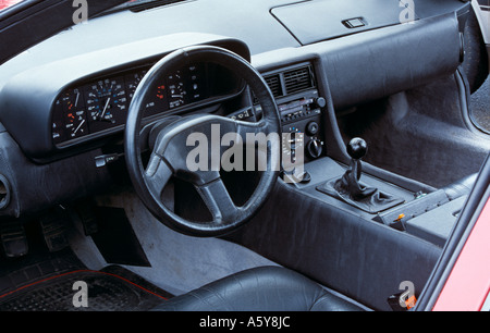 De Lorean. 1981 bis 1982 gebaut. Entworfen von Giugiaro. Stockfoto