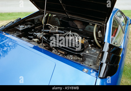 Lamborghini Urraco. 1972 bis 1979 gebaut. Von Marcello Gandini entworfen. P300. V8 Stockfoto