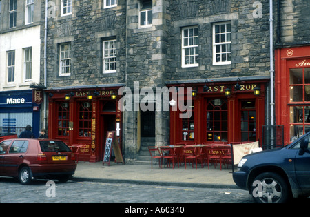 Der Last Drop Pub Grassmarket Edinburgh Schottland UK Stockfoto