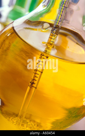 Wissenschaft-Glaswaren Stockfoto