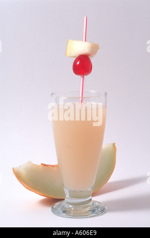 Melonensaft Stockfoto