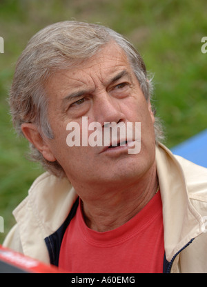 Giacomo Agostini 15 Mal Welt Motorrad-Weltmeister Stockfoto