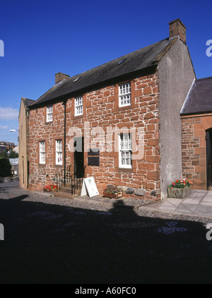 dh Robert Burns Museum schottland DUMFRIES GALLOWAY Rabbie Burns Haus Dichter Heim Tourist Stockfoto