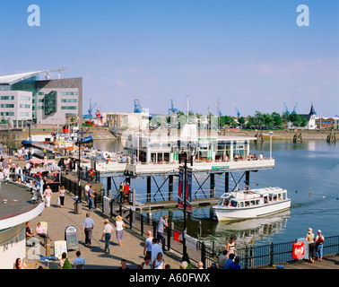 GB WALES CARDIFF CARDIFF BAY MERMAID QUAY Stockfoto