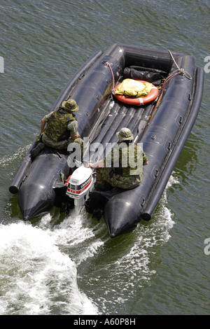 Kanadische militärische Patrouillenboot Stockfoto