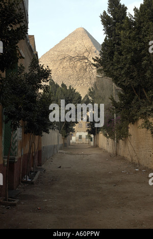 Pyramiden von Gizeh, Kairo, Ägypten Stockfoto