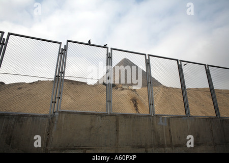 Pyramiden von Gizeh, Kairo, Ägypten Stockfoto