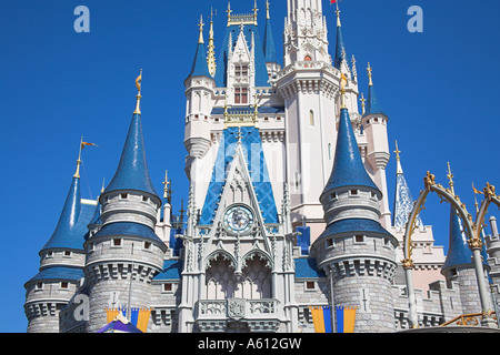 Cinderella Schloss, Magic Kingdom, Disneyworld, Orlando, Florida, USA Stockfoto