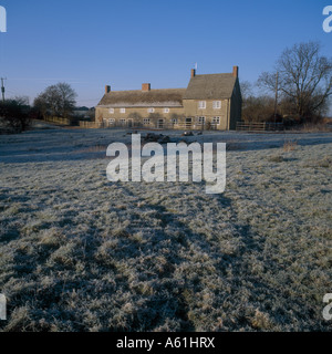 Papley Bauernhof Selbstversorger Hütten im ländlichen Northamptonshire Stockfoto