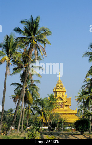 Myanmar Burma Bago Pegu Kanbawzathadi Palace Stockfoto