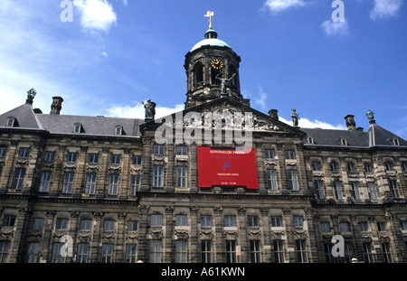 Royal Palace Altbau in Amsterdam Holland Niederlande Stockfoto