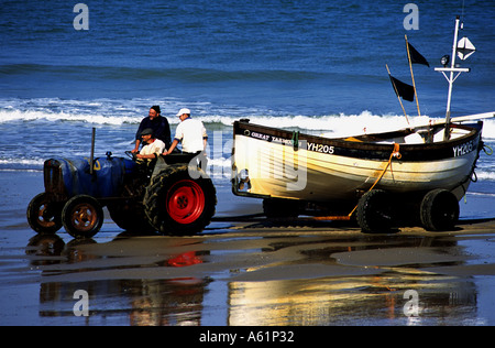Krabben Sie-Fischer, Cormer, Norfolk, Großbritannien Stockfoto