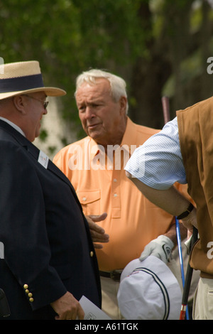 Arnold Palmer einen legendären Golf Stockfoto