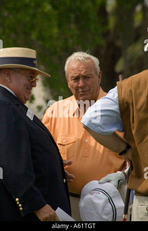 Arnold Palmer einen legendären Golf Stockfoto