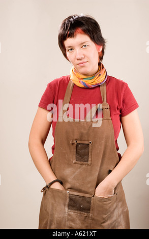 Porträt des Künstlers Stockfoto