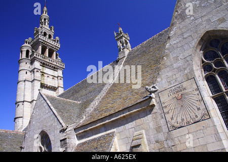 Église Notre-Dame de Kroaz-Batz, Roscoff, Bretagne, Frankreich Stockfoto