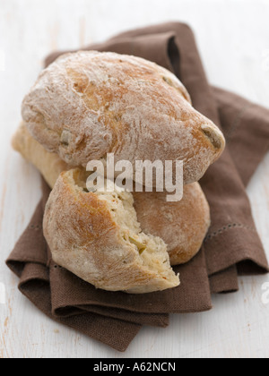 Ciabatta mit professionellen Mittelformat-Digitalkamera geschossen Stockfoto