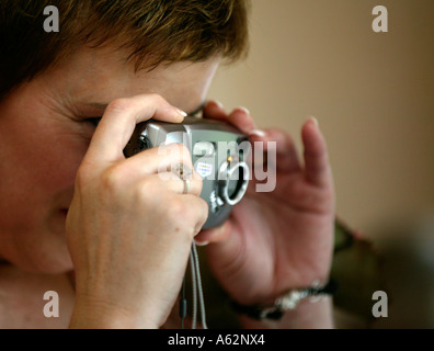Hochzeitsgast ein Foto Stockfoto