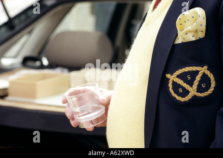 SRU, Scottish Rugby Union Jacke Stockfoto