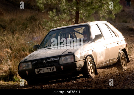 Rallye-Sunseeker-2007 Stockfoto