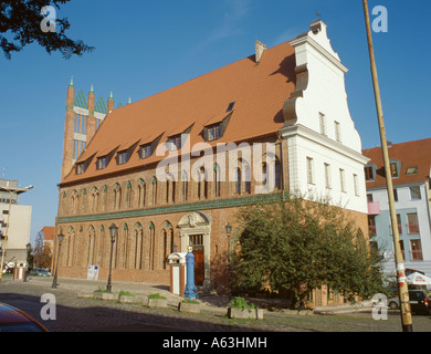 Ratusz (Rathaus), Stary Rynek, Szczecin, Westpommern, Polen. Stockfoto