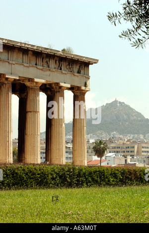 Tempel des Hephaistos Hephaistos oder Thission Theseion Stockfoto