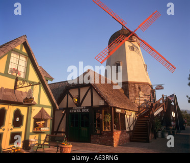 Dänisches Dorf Solvang Kalifornien USA Stockfoto