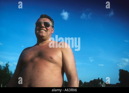Sonnenschein Mann Stockfoto