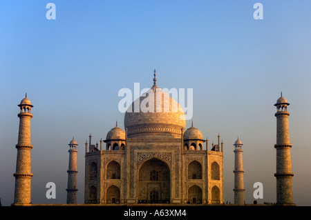 Taj Mahal, Agra Indien Stockfoto