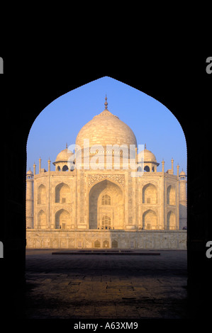 Taj Mahal, Agra Indien Stockfoto