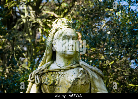 Eine Statue von Königin Victoria Stockfoto