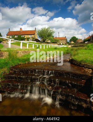 Hutton-le-Hole in the North Yorkshire Moors Stockfoto