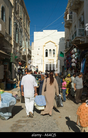 Shopping Lane im historischen Zentrum von Tripolis, Libyen Stockfoto