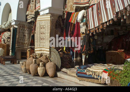 Geschäfte in der Tourist-Basar, Souk von Tripolis, Tripolis, Libyen Stockfoto