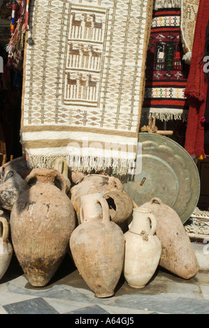 Geschäfte in der Tourist-Basar, Souk von Tripolis, Tripolis, Libyen Stockfoto