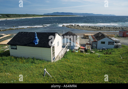 Fischerhafen an der Westküste des nördlichen Halbinsel, Neufundland Stockfoto