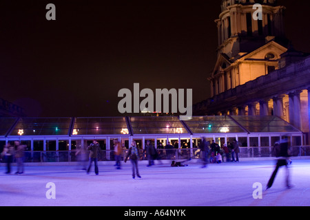 Eislaufen Stockfoto