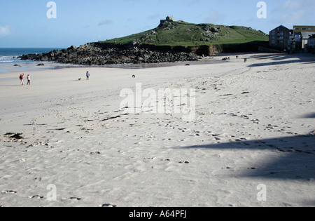 Porthmeor Beach in St. Ives, Cornwall Süd-west Stockfoto