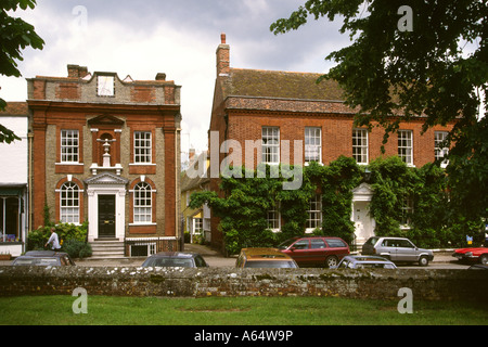 UK Essex Constable Land Dedham Dorf Shermans Schule aus dem Kirchhof Stockfoto