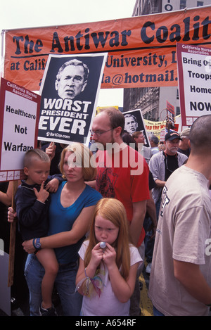 Frieden März 24. September 2005 die Innenstadt von Los Angeles California Stockfoto