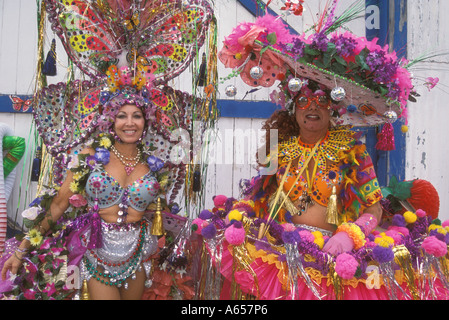 Sommer-Sonnenwende Parade, Santa Barbara, California Vereinigte Staaten von Amerika Stockfoto