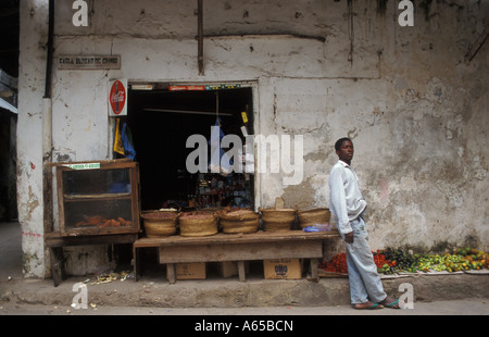 kaufen Sie Stone Town Sansibar Tansania Stockfoto