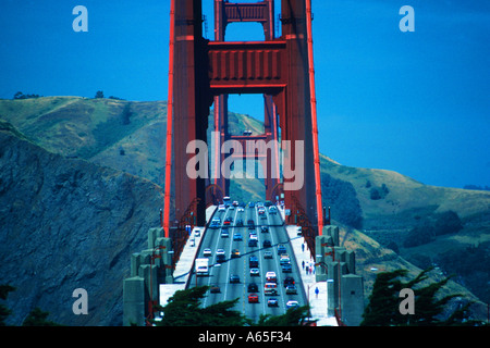 San Francisco Golden Gate Bridge Stockfoto