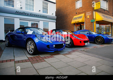 Lotus Sports Cars in London, Großbritannien Stockfoto