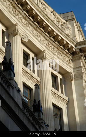 Schuss von Neo-Barock-Architektur in Regent Street London England hautnah Stockfoto