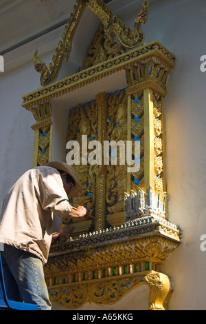 Wat Phra, dass Doi Suthep Tempel Chiang Mai Thailand Stockfoto